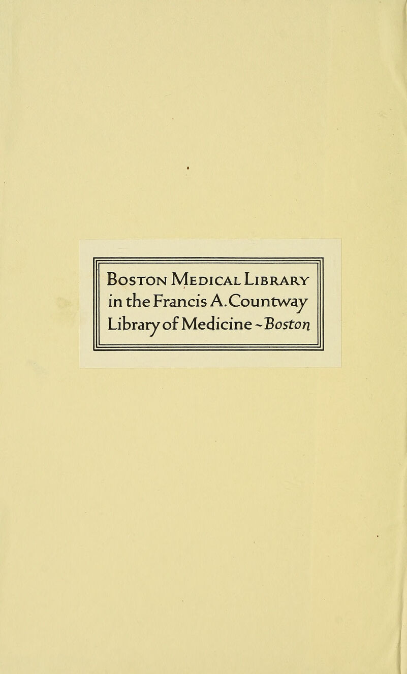 Boston Médical Library in the Francis A.Countway Library of Medicine -Boston