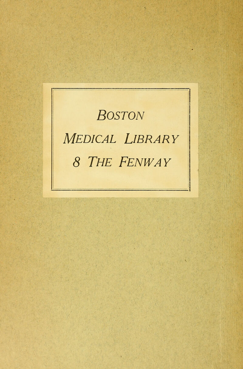 Medical Library 8 The Fenway