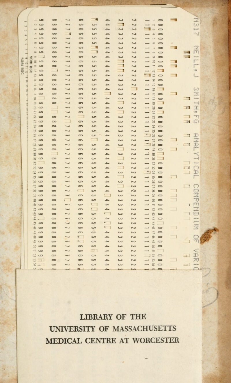 - CO CT-J -* C) on Ol c_n en e_n en on Ol on en 1 CT9 4 en on en on en on en on en on en On en on en on en On en on en on en on en tn ] tn en 0.-1 en on en On en on en ] en on en on en on en on en On • 1 on en On en en en ' en 1 en on en tji en on en c-n en or. ■5 Ul •) Ul en en en en on en Ul en en eo ro — - C3 1 NO — ^ C3 CO no 1 w C=9 eo no — • C=> eo No — ■-r C=3 eo r«o — en c= eo no — - a eo no — m a eo no —• ee C3 1 no — o C=» 1 no — - o 1 no _ - J eo no —i r c=> eo no —> z o eo no — ~- <=J eo 1 — s; 1 eo NO — - o eo NO — 5 es 1 fO — ^ 1 eo rso — 3 <= ] f«o — ^ 1 eo no — s => eo r~o — 3 c= eo r*o — 2 C3 eo no —> 5 a eo r>o 1 a a eo no _ a e=> eo no ~1 CD o ] no — 2, a eo I^O — ~ 1 ] no — a 1 eo I^O — y c= ] no — S o eo no 3 s a 1 no — <? e= eo i>o — = C=3 1 no — 3 es eo No — £ es eo no — j c= eo no — £ es eo no —' 2 e= eo no — s es eo no — £ c=> eo no — r o eo no —> g eo no — ? o eo no — 5 es eo no — g o eo no — eo a eo r^o — g a eo NO — !£ _ eo I^O . .-- (=3 eo I^O —■ a c=s eo r>o — j£ o LIBRARY OF THE UNIVERSITY OF MASSACHUSETTS MEDICAL CENTRE AT WORCESTER m r~ -1 — -* X VI 1 Tl . 1 Gl 1 x- 1 3> r; i 1 ] 1 c •- X-