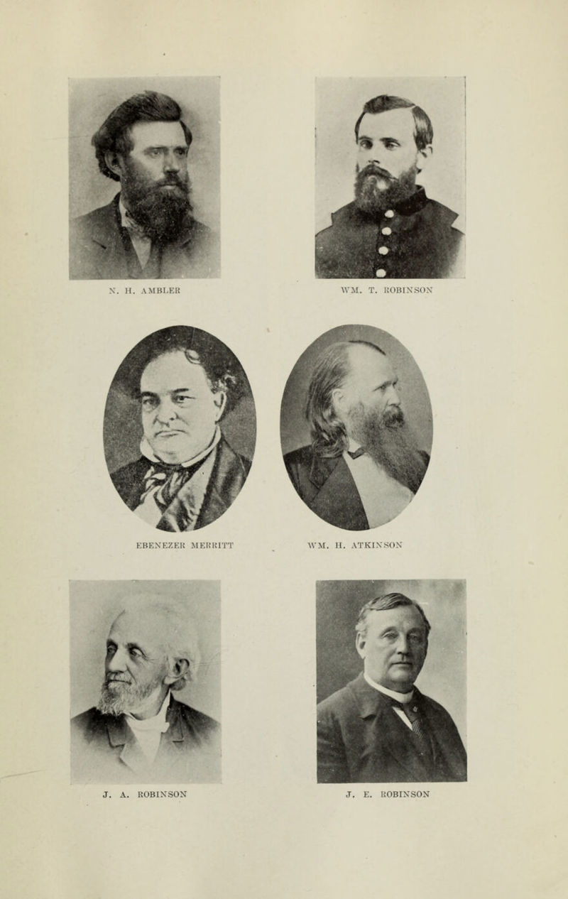 ; EBENEZEK MERRITT WM. H. ATKINSON