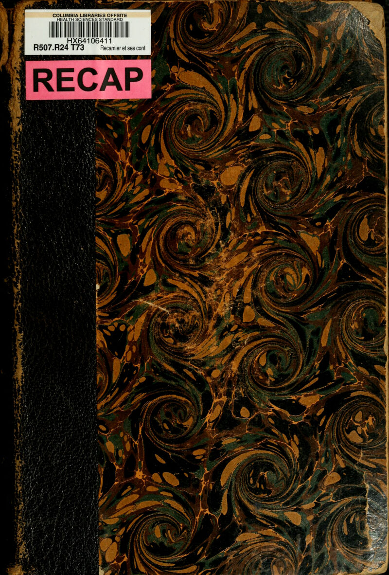 HX64106411 R507.R24 T73 Recamier et ses cont RECAP ±S ■* f. ■ s k#;'