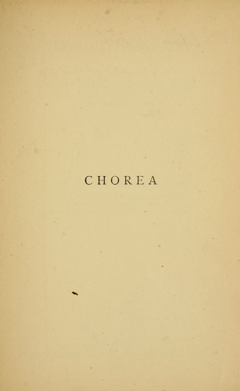 CHOREA