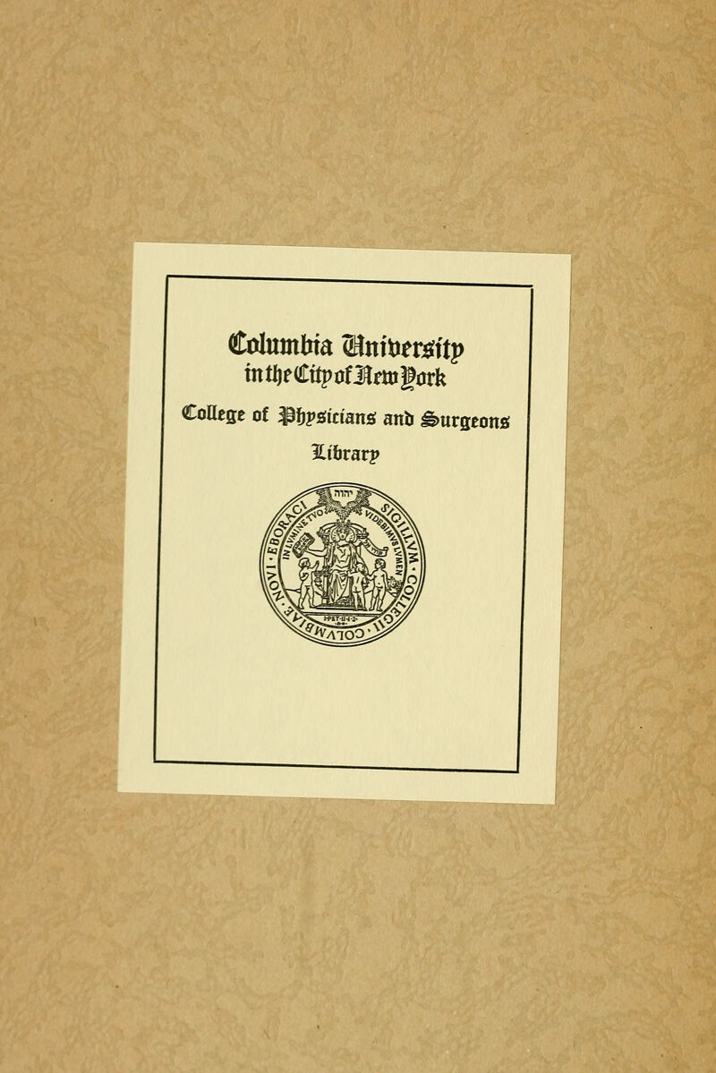 CoHegc of ^f)psitmm antr ^urgcong Hibrarp