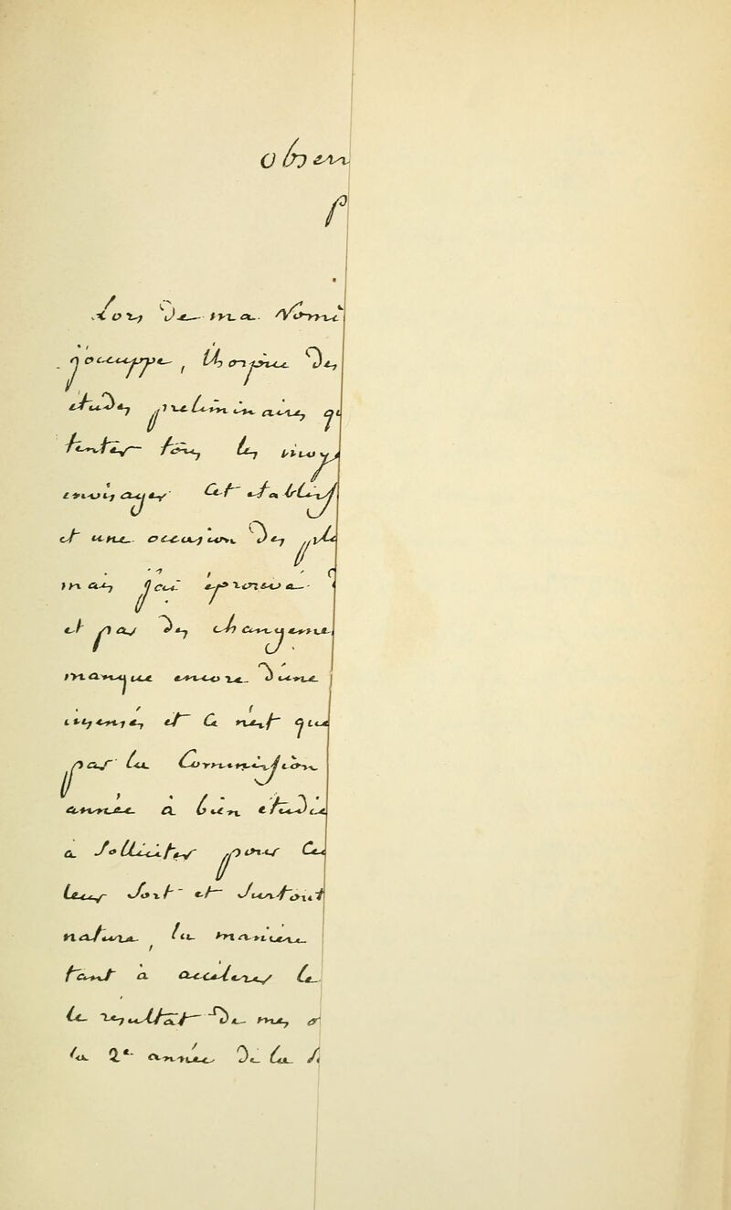 t/ -«.£_. oc^cK^ c*r>,\. <^*7 yyy. cu^ 7 *^'' /1 Ay *^*7 c^ <v-»-t,ci *-»-»^ui ' • / • >- \ • ♦•u. 2.* <^->v^».*_c^ J«_ Ut- «^