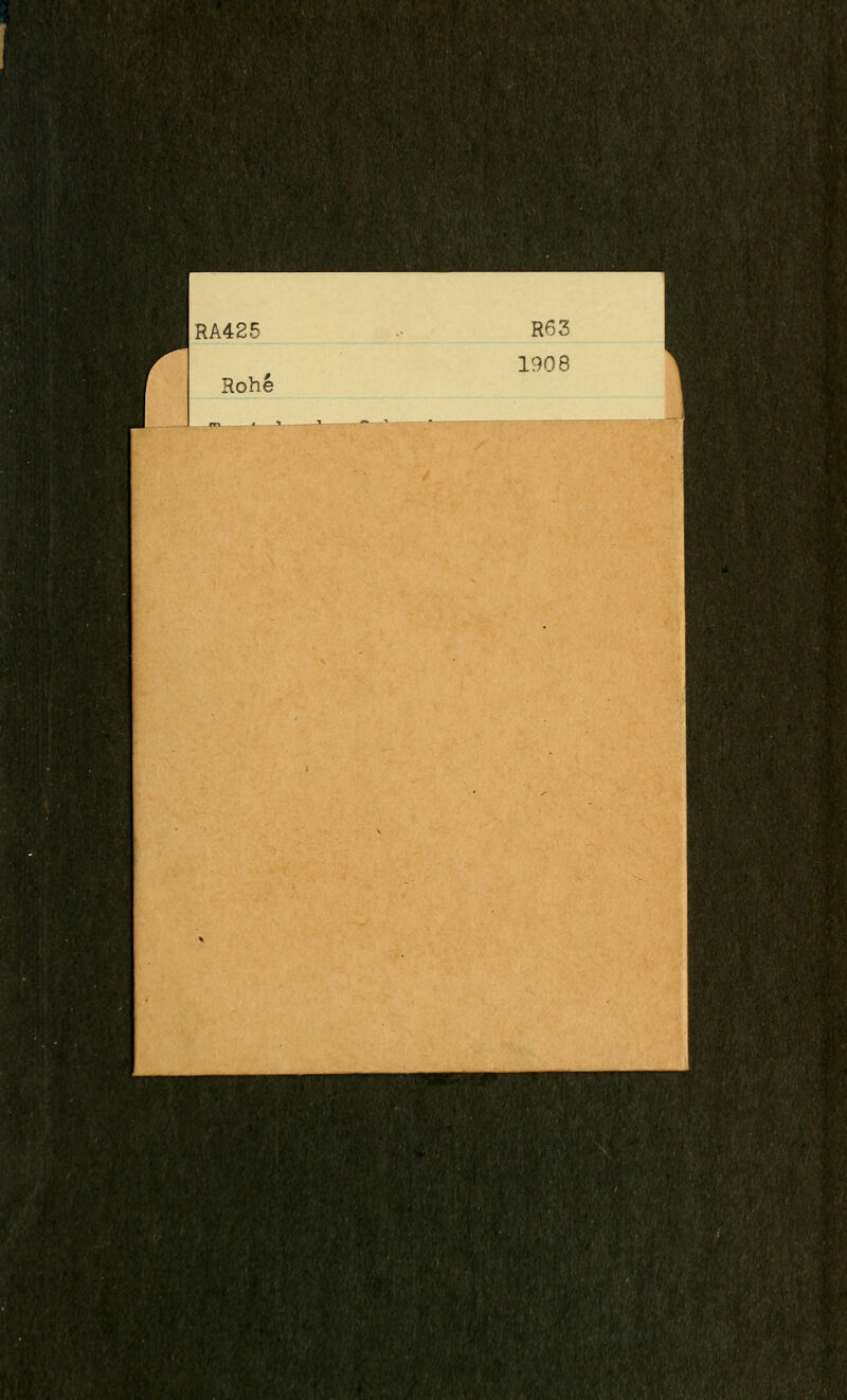 RA425 Rohe R63 1908