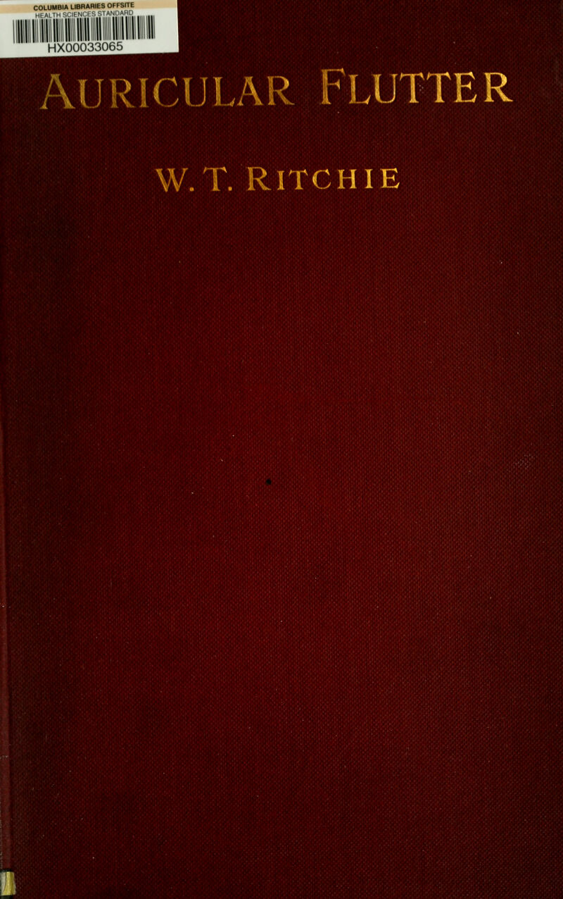 Auricular Flutter W.T. Ritchie