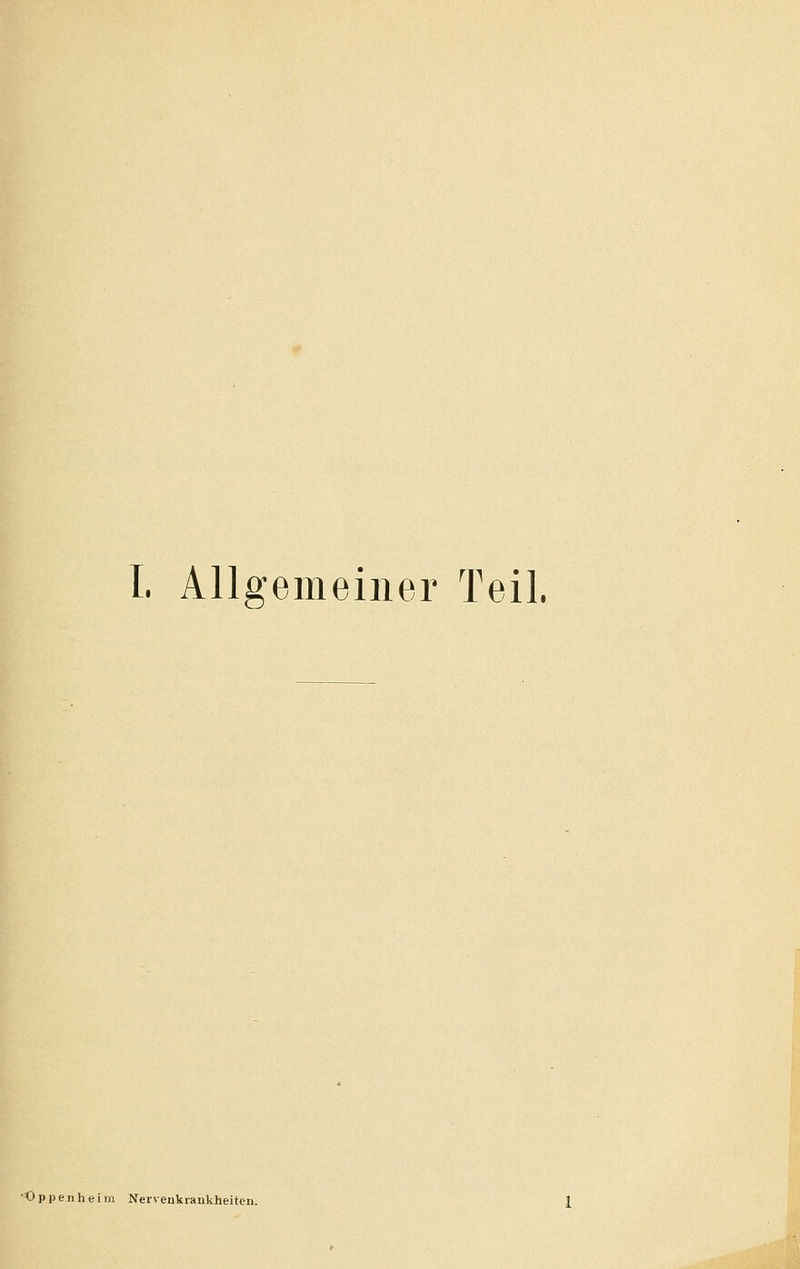 •O p {) e n h e i m Nervenkrankheiton.