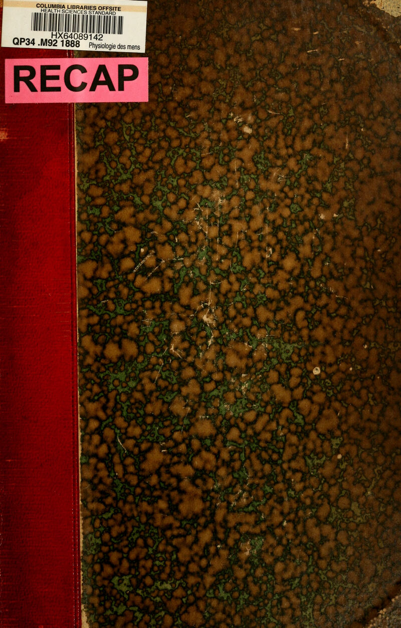 COLUMBIA LIBRARIES OFPQiTc JHtiKSSä&B! STANDARD^ : ■' Mİ889J^teMS RECAP -;,  '