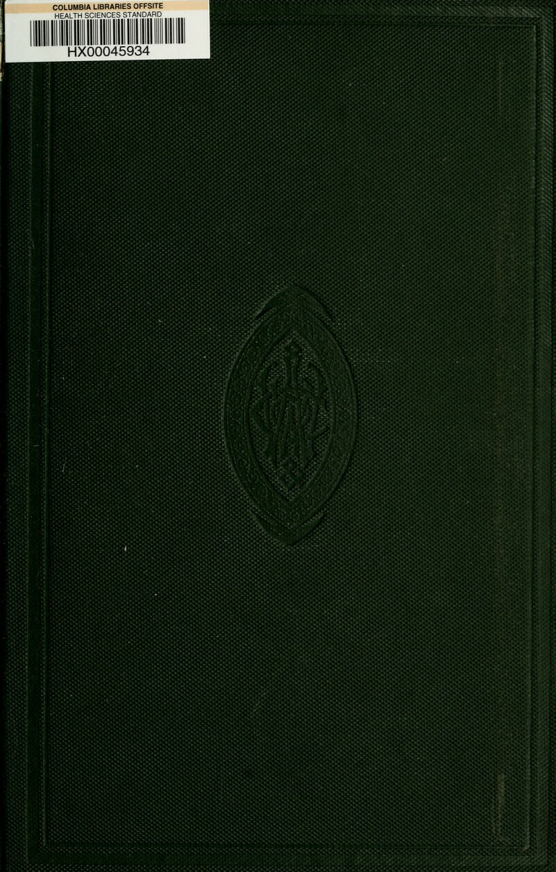 COLUMBIA LIBRARIES OFFSITE HEALTH SCIENCES STANDARD HX00045934