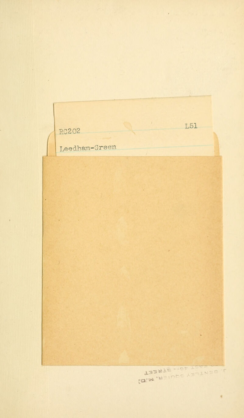 L51 RC202 Leedham-Green