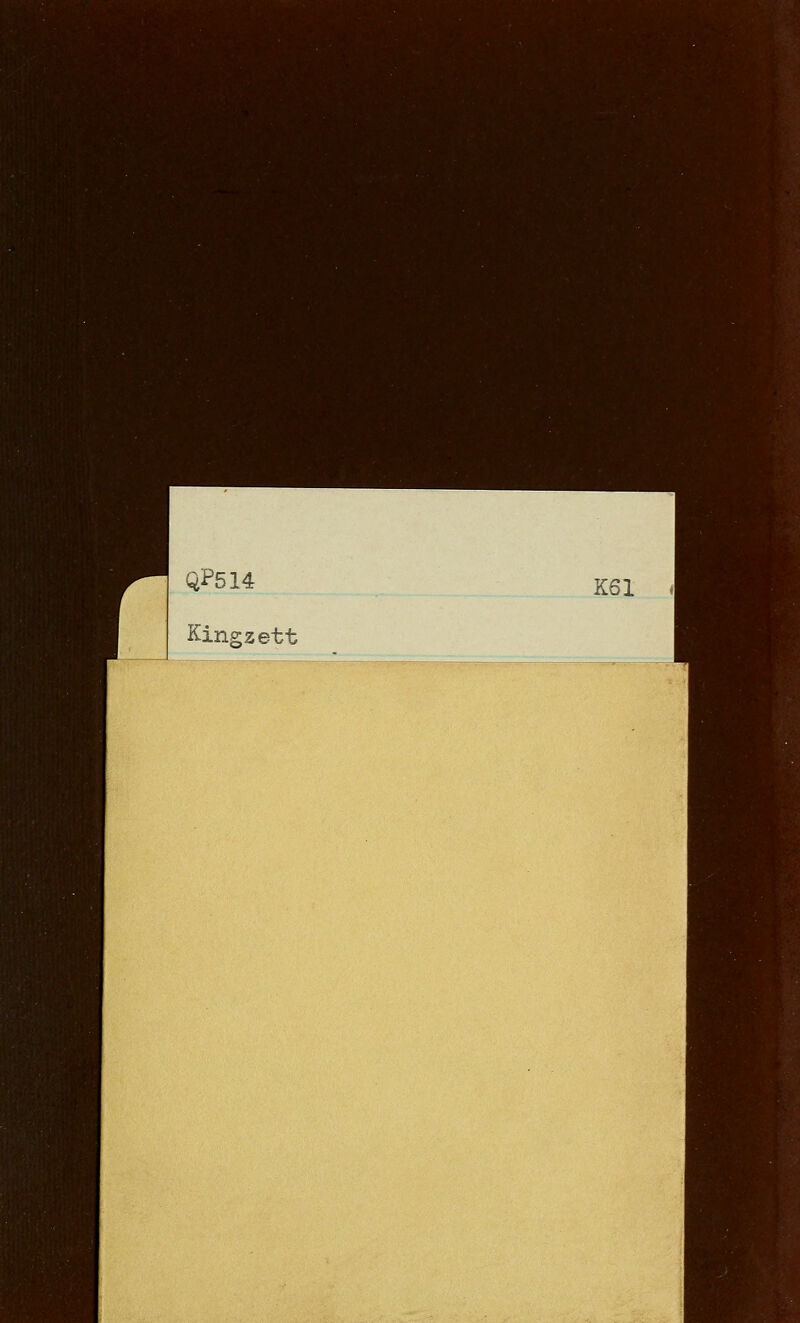 QP514 Kingzett K61