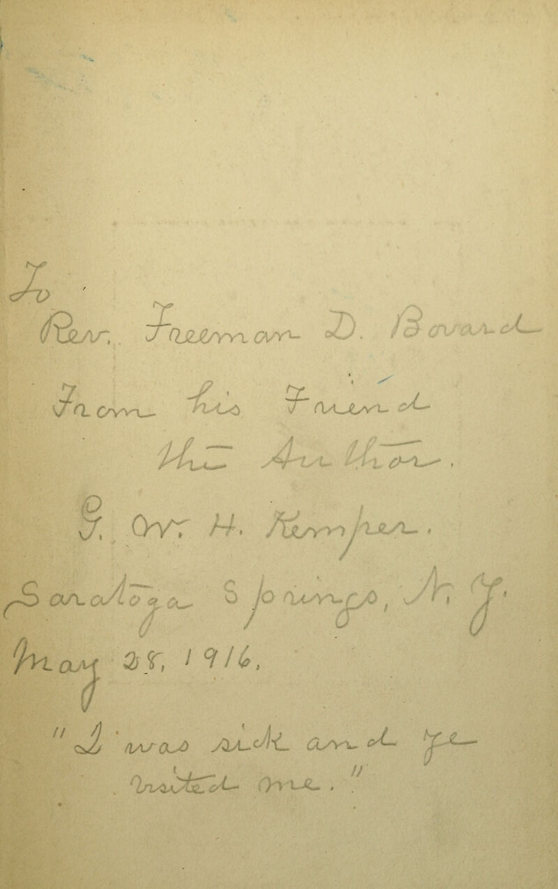 ■y /) V  Ov^ /(^ iJi/u, II A ^ ' hj