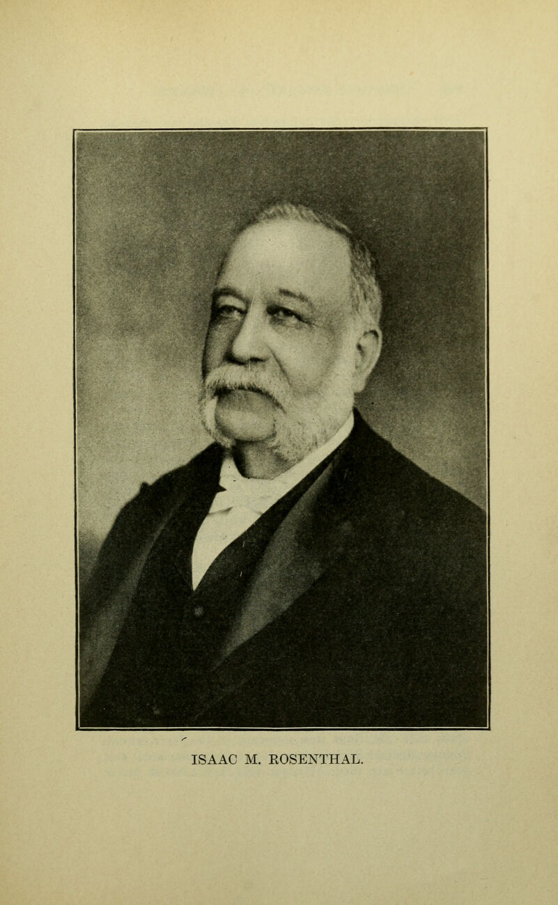 ISAAC M. ROSENTHAL.