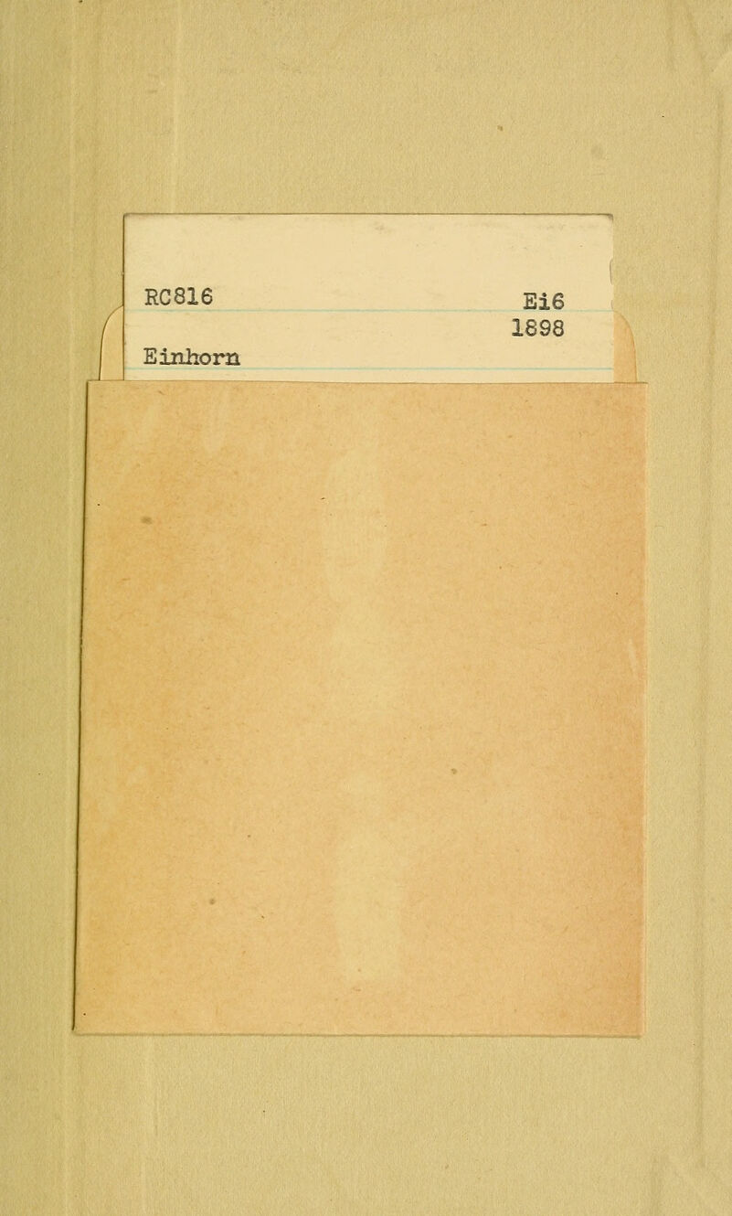 RC816 Ei6 1898 Einhom