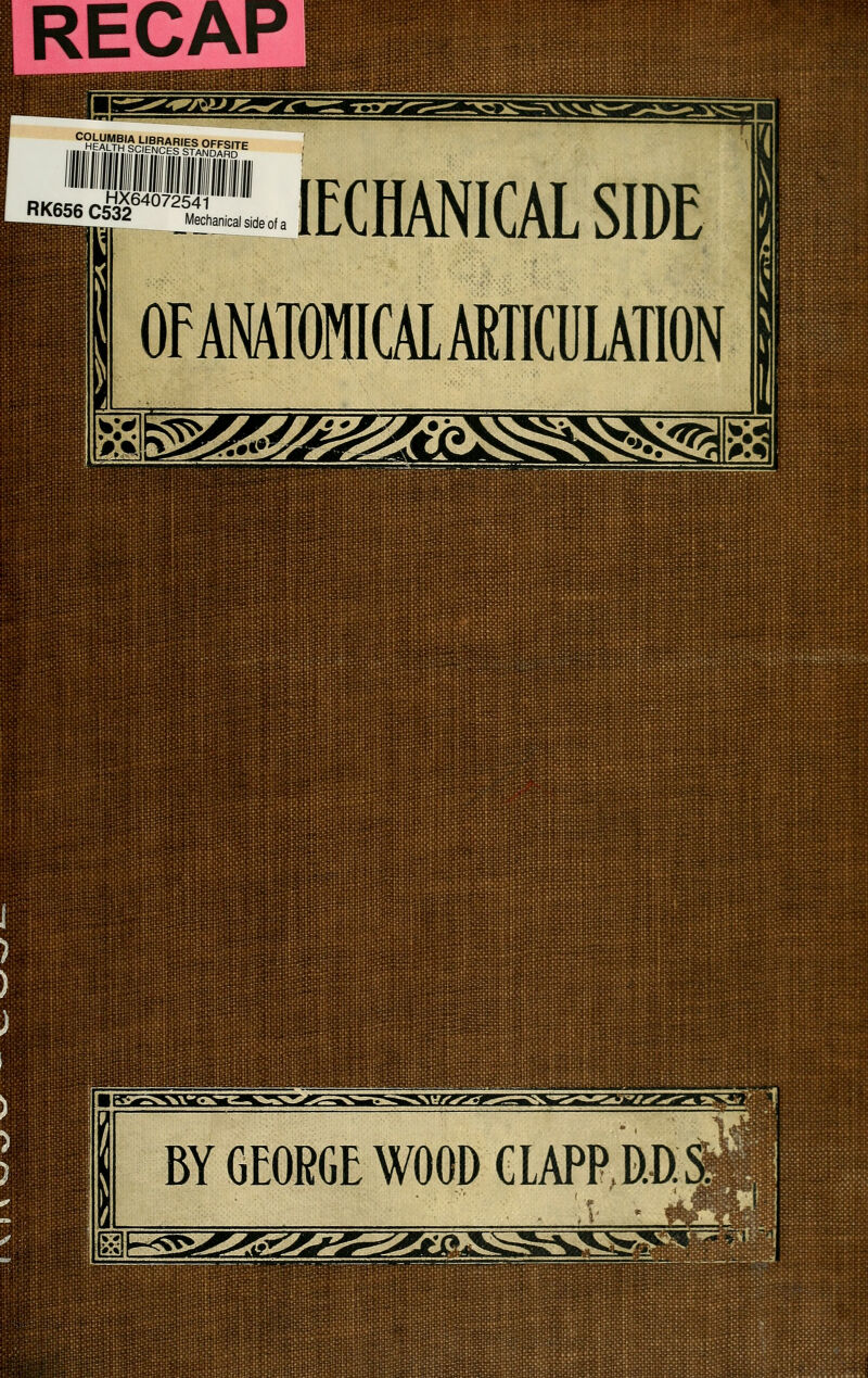 SMSilSj^ j RK656C532 _ Mechanical side of ^ lECHANICAL SIDE OFAMTOMICALMICULATION ivrrrj^ ^-%r^>^ -^'r?