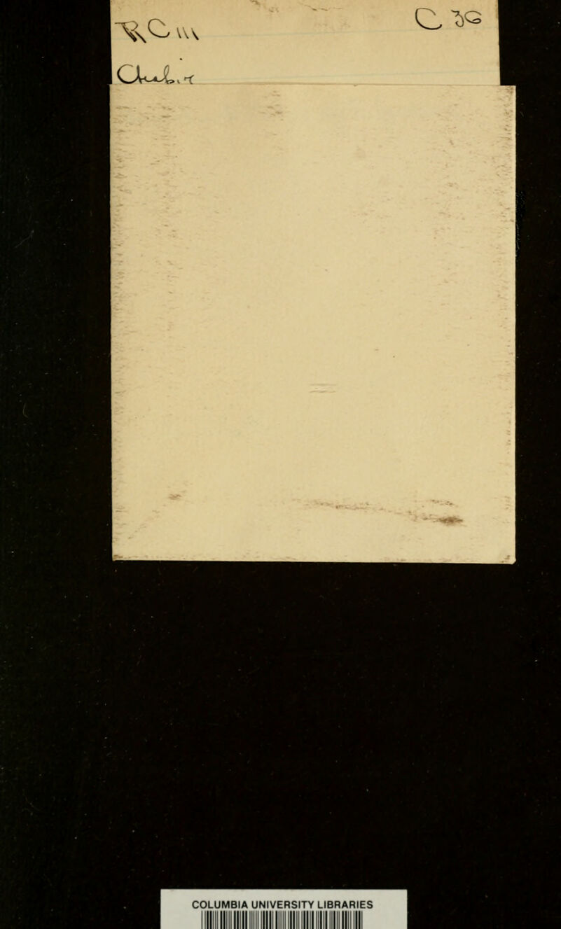 COLUMBIA UNIVERSITY LIBRARIES