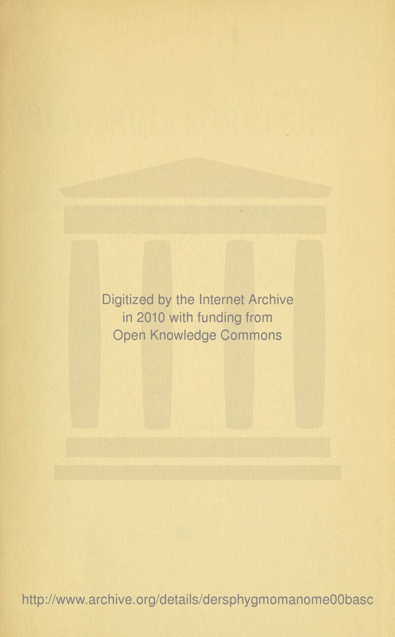 Digitized by the Internet Archive in 2010 with funding from Open Knowledge Commons http://www.archive.org/details/dersphygmomanomeOObasc