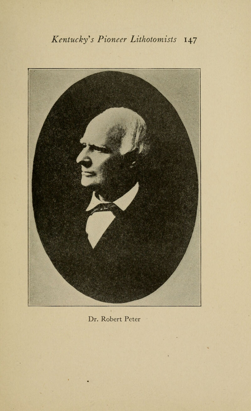 Dr. Robert Peter