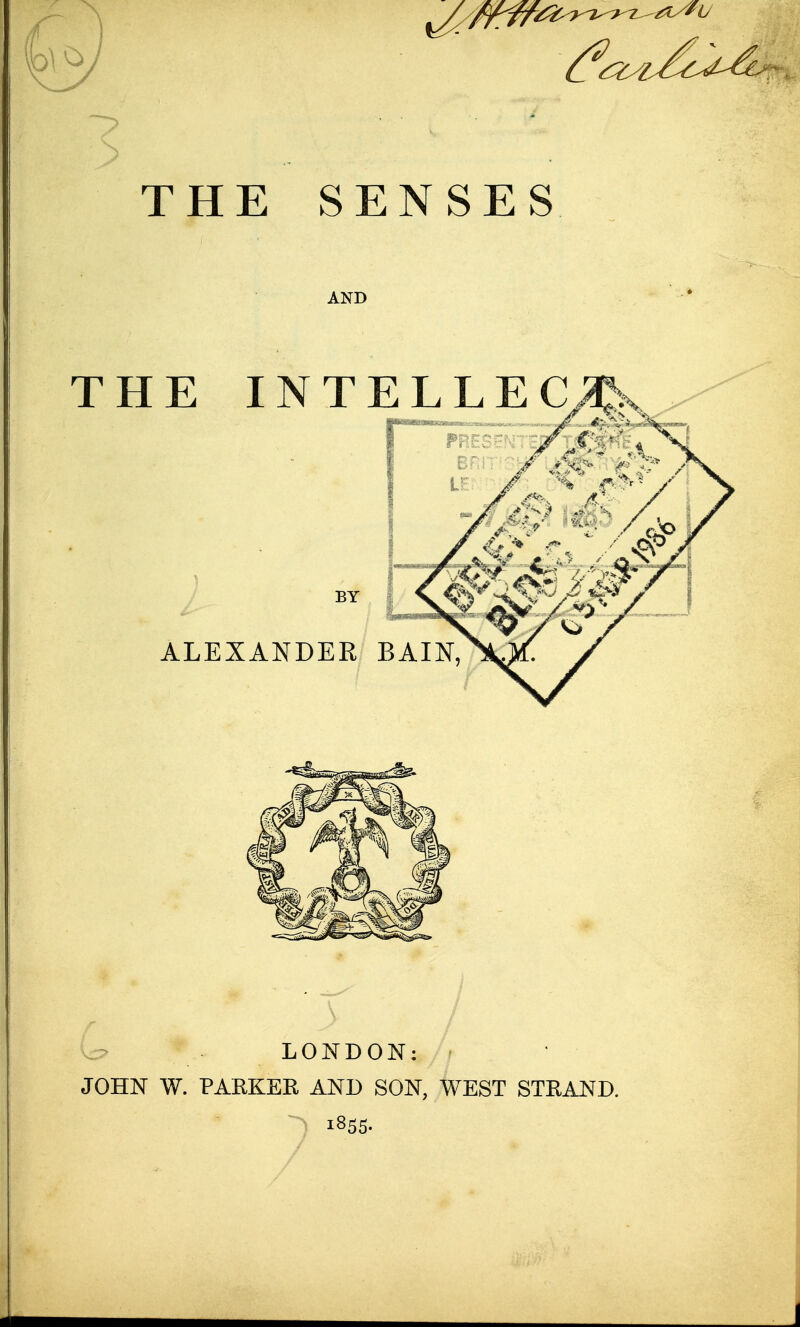 LONDON: JOHN W. PAEKEE AND SON, WEST STEAND. 1855.