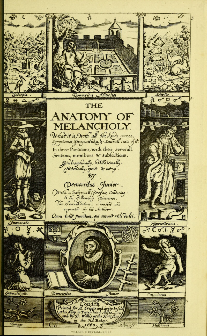 THE ANATOMT or MELANCHOLY causes, SjTyJjmuJproqnasfufics, &p <Scucradcuradif', I In three Parfidbns/vpidi fheir^ ieverall. 6cciliom, members ftr subfeftions, <£>y. (perrurcri£u6 ^Jimior . Qlh&L A$>ahjru-a$!05refact. Conducing