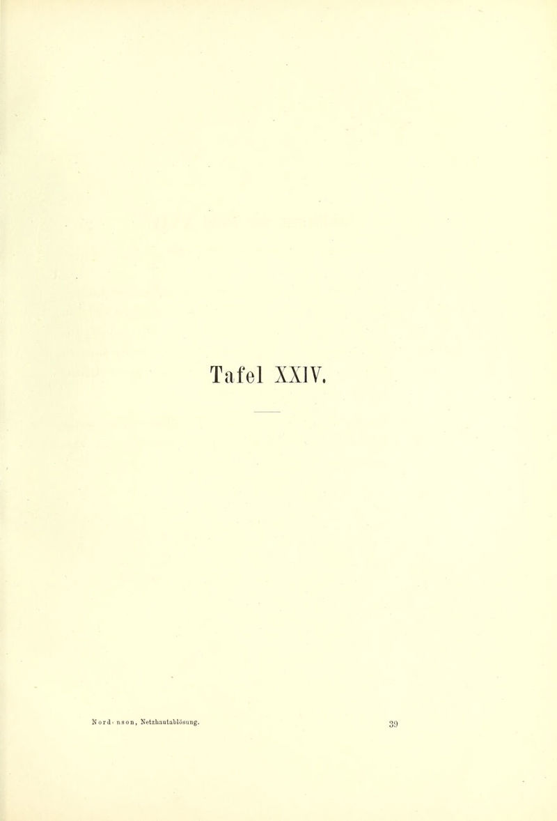 Nord' nson, Netzliautablösung. 39