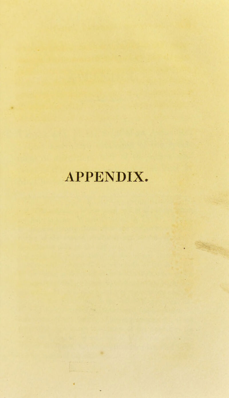 APPENDIX. «