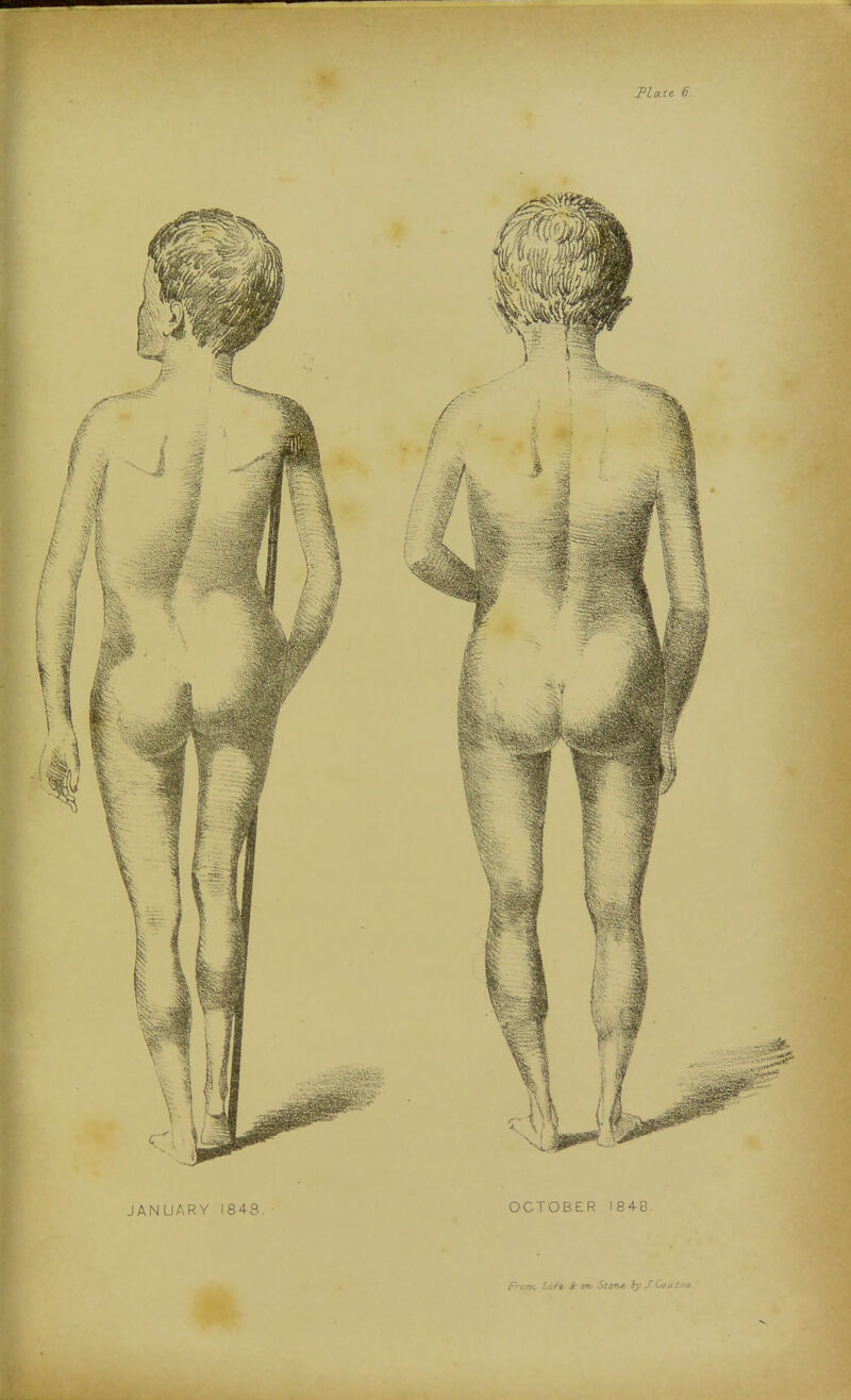 Tlatt 6 JANUARY 1848.' OCTOBER 1848. frxn?i lift. & an. Stone by J Conies