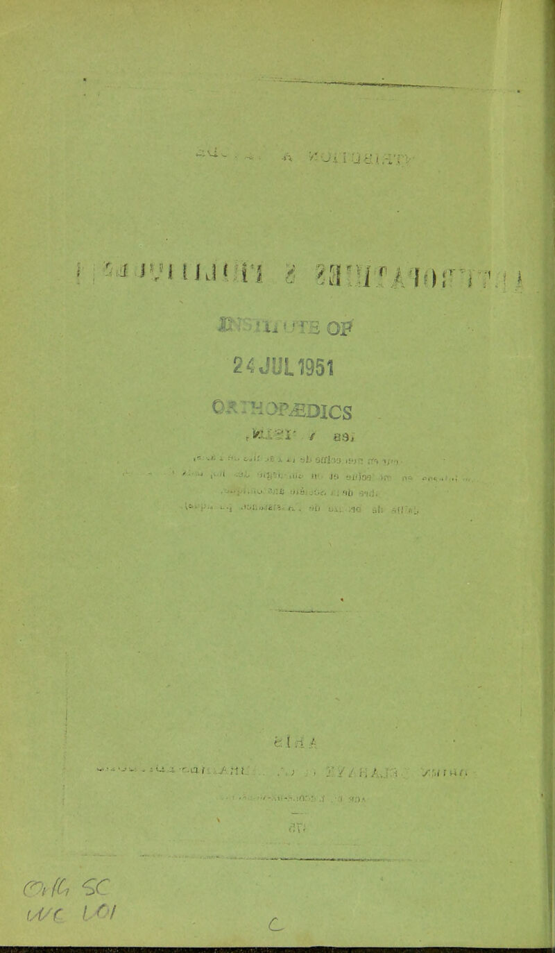 NSîïi'UTfi OF 24JUL1951 J£l Sflîfi