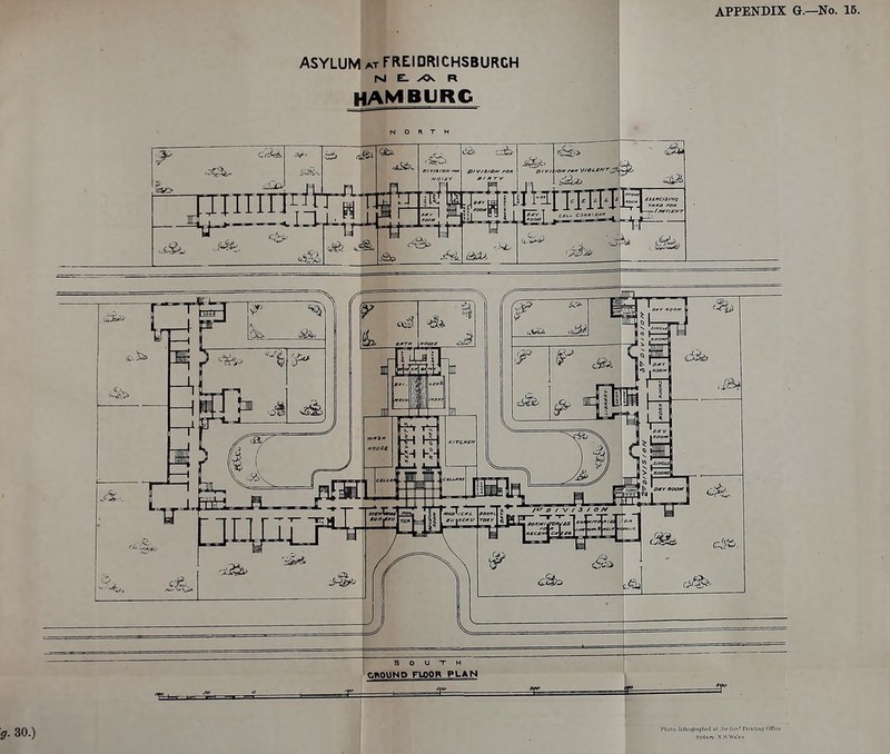 ASYLUM AT FREIDRICHSBURCH HAMBURG Plioto -lilhoginphcU at Gov^ Pi-iiilinii Ollici;