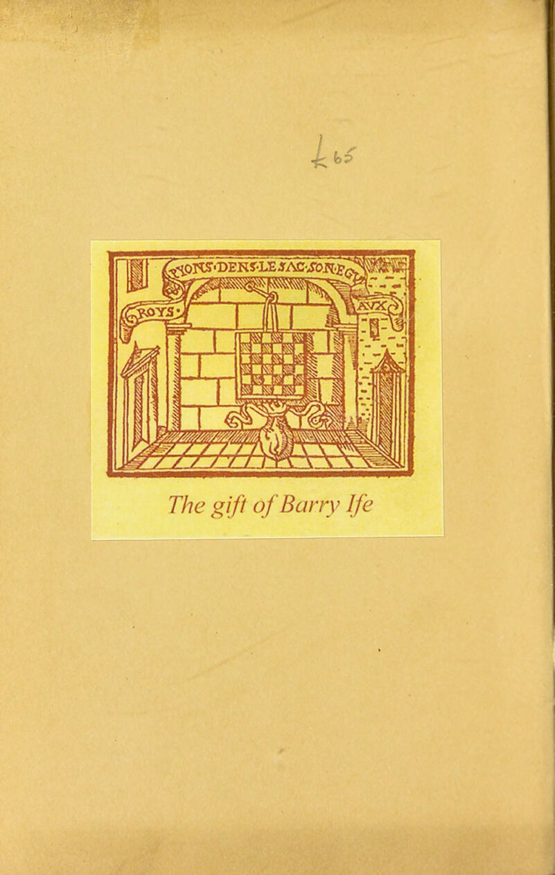 The gift of Barry Ife