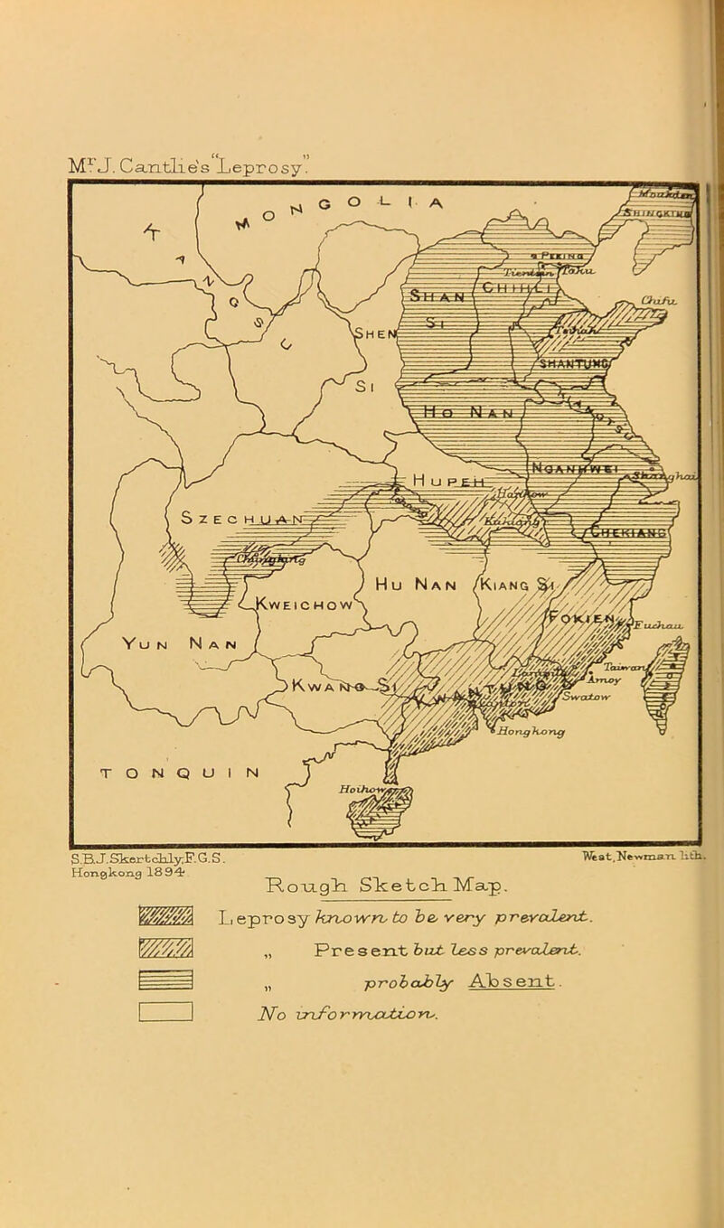 Mr J. Candies Leprosy. L>eprosy kroown, to be, very prevalent. Present but less prevalent, probably ATo S exit. in/'o r rroatlo ru.