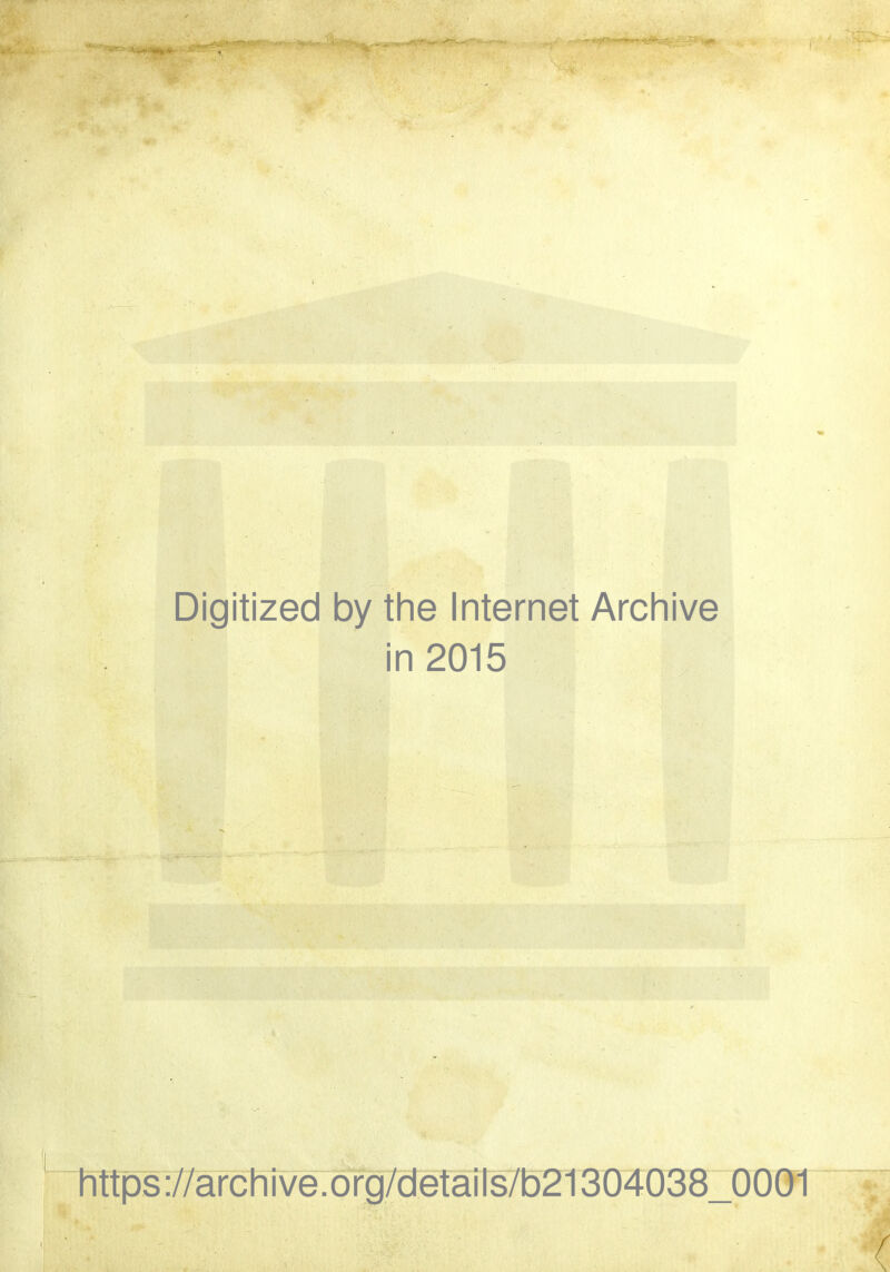 Digitized by the Internet Archive in 2015 0001