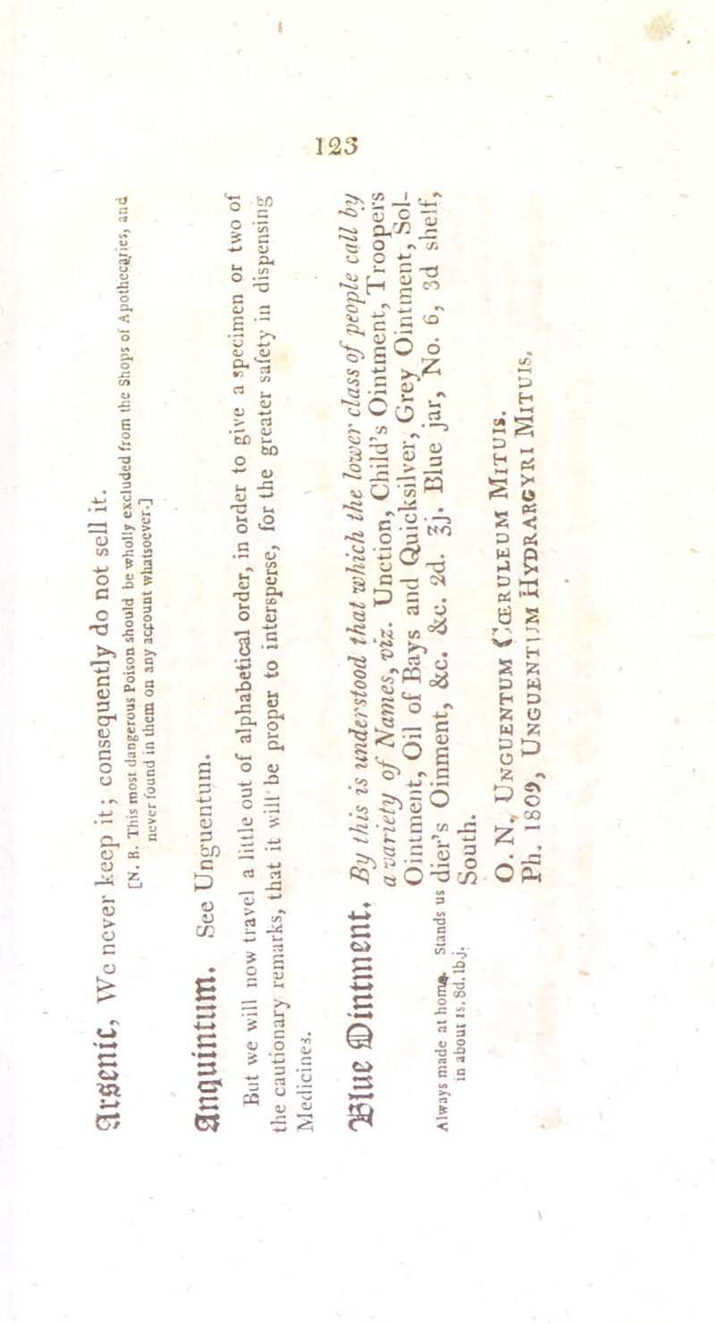 Qr0CniC, Wc never keep it; consequently do not sell it. [N. B. This most dangerous Poison should be wholly excluded from the Shops of Apothecaries, and never found in them on any aepount whatsoever.] 5? S _i ' S e c Q-'1A3 '3 9*' SU t_, o ■;:; (/) *-5 ■ I 3 ? j-T ■“ Xj 31 r— a, c ,p u <y ^ ci c; S'* ‘5) u Ut a OJ 'V rt a; a 0) 0-1 8 •- -O Xi CU c 0) 3 bO 3 C ^ ti >■ ^ C Qj ° ^ “ fq ^ CJ 03 ■«i • ^ O •—s ^ rt 'J 03 '13 <s> <a ■»» E> ei <.TPQ ojj . O •' s5.o| , o» rs c ,:^io a ^ ?3 C :=■ H • jq I- 5 >* ^ o S < P pd se SK a s w- Id C3 ci «5 3 O ^ C/5 D ■*-> 9 V > cd in 4-^ •a C/U ri c: Ck> c n ♦ ? in .4 s u >> 'S C fs 0 . s •»ii* rs ’5 <U is n .2 S ^ S o *r. § « 3 « S *2 « C9 g c cr n W ■w .y o -3 QJ ^ rS 2 3 8 ea < H 2; (>) o o z j=: ; 3 o tZ) *' f CO dS \