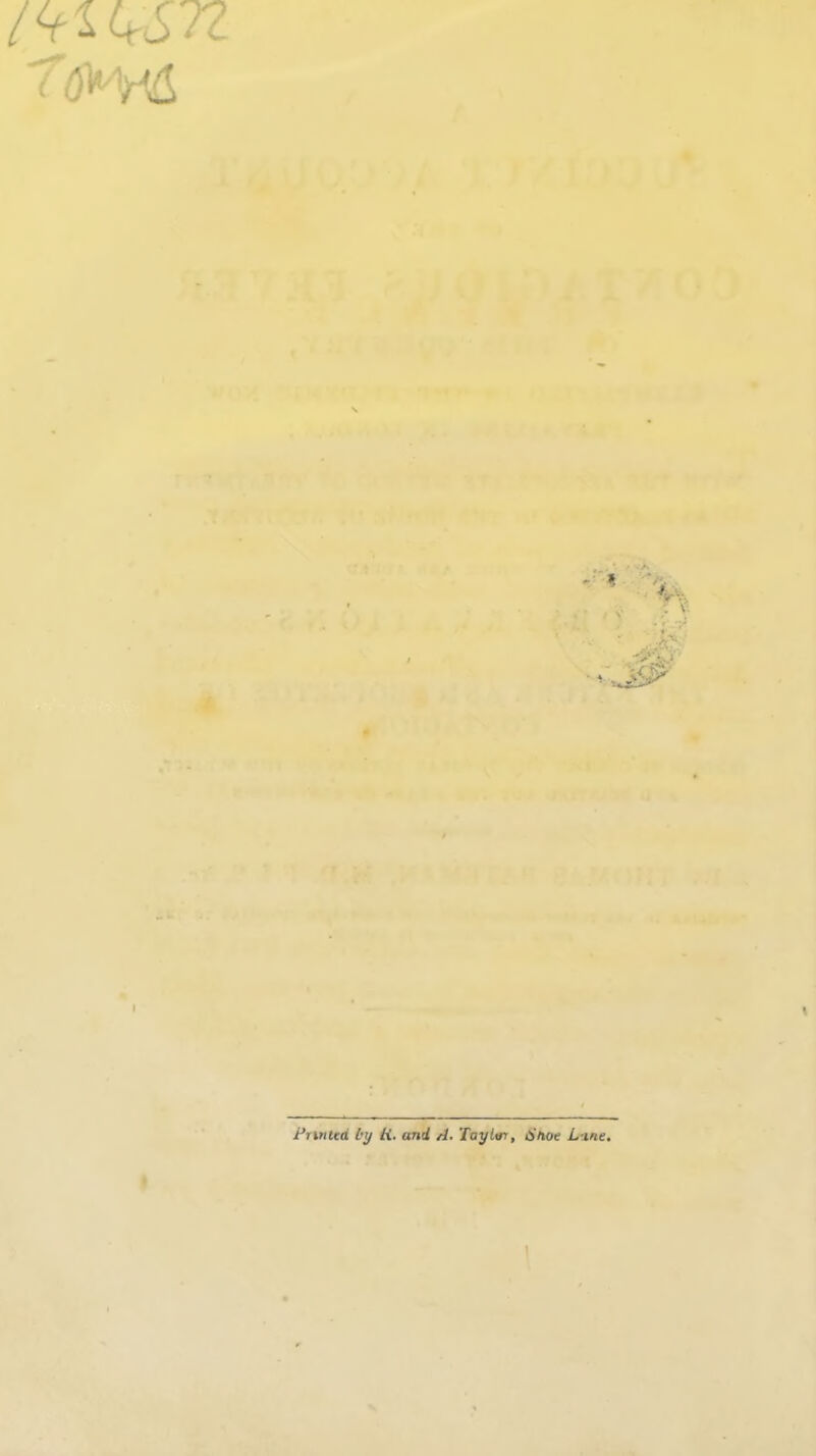 /^UtSTZ Prinud by K. and A. Tayltrr, 6'Aoe Lane.