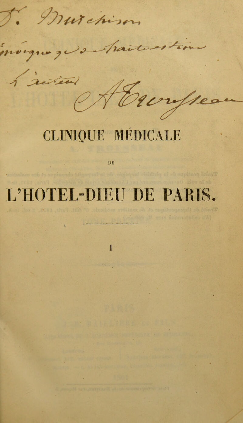 DE L’HOTEL-DI EU DE PARIS.