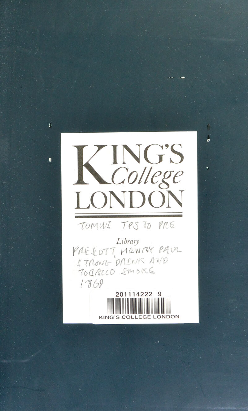 KING’S College LONDON