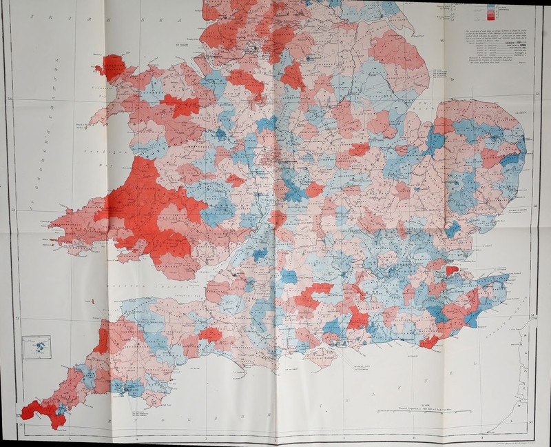 /'lDOOOlirmg Honwonps Morlnlit J brl*' l)i>rwij llsibng l-ii . r/« population of each limit or village numbers by the clutnicler of the lettering hate it population of hetaern IODOO and represents 10,000 inhabitants thus Vitoewiur.': . MSWORT ZOOflOO ■P.F.nS 0ftouvo .SHEFFIELD VfCfc BIHGHTOJT >VA 200.000- 200.000- 100.000 . 100,00 o birhircHAR ll IC15TIR RINGS LYR* Oeubight YARMOUTH Bauch v Ihrll Rnrdsty l.fy til Bmoci /»JH8V». nZoJcrt! :hi F f nalC l.y/JULSMITOy'^ Kettering* i Rugby i|Rm :x\>i Saffmn Wul CAHBRlOCt ' '/htehut*,* :hippinc . I 8 A rt's •sfMunk r(HUR!T' Otters- SlGarvasni f \OJ. mmm j'cOOKHAM' GHAVtSCNO CART ERBURY SllCOKH irth Foreland V-y//4;r jrtirttHEY- |Sno».ouRi{) .fORDiNce^ ' ON [nioom i > ■ f 0 RB> PORTSCA 'GUARD AIVCHSTOHC , SOUTHAHPTOn SCALE Natural Proportion 1 ! i * |1|m*4 1 c