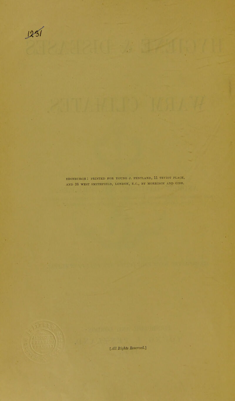 AND 38 WEST SMITHFIELD, LONDON, E.G., BY MORRISON AND CIBB. [All Riglita Beserved.]