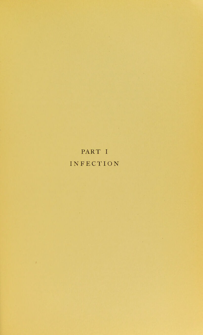 PART I INFECTION