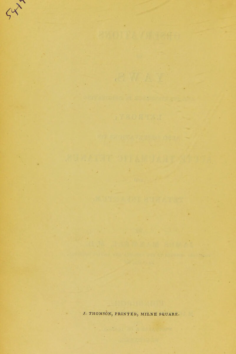 THOMSON, PHINTEU, MILNE SQUAHE.