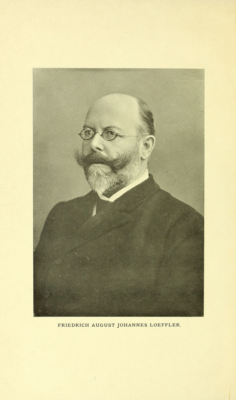 FRIEDRICH AUGUST JOHANNES LOEFFLER.