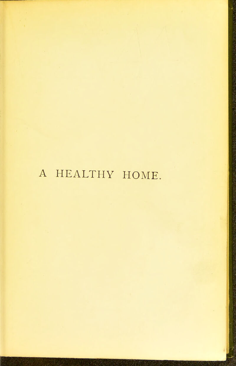 HEALTHY HOME.