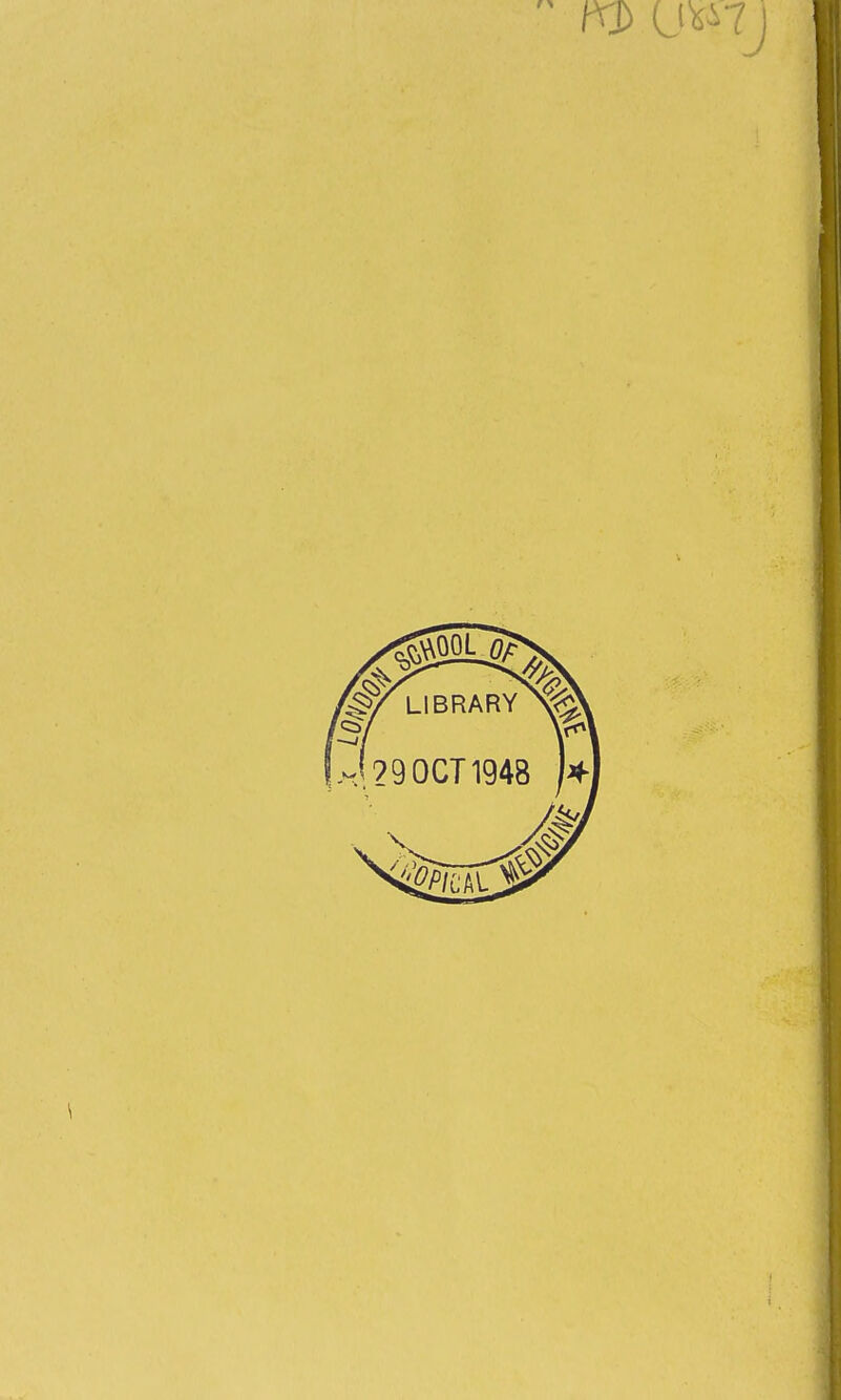 m (jw7) •ST LIBRARY \& -j 29 OCT 1948 W