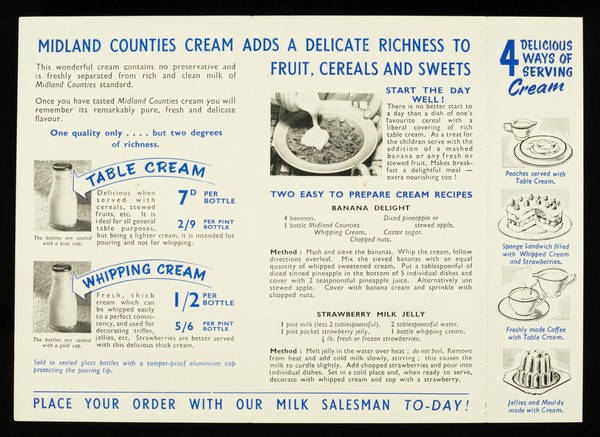 Better with... Midland Counties fresh dairy cream / Midland Counties Dairy Ltd.