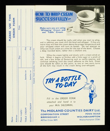 Better with... Midland Counties fresh dairy cream / Midland Counties Dairy Ltd.