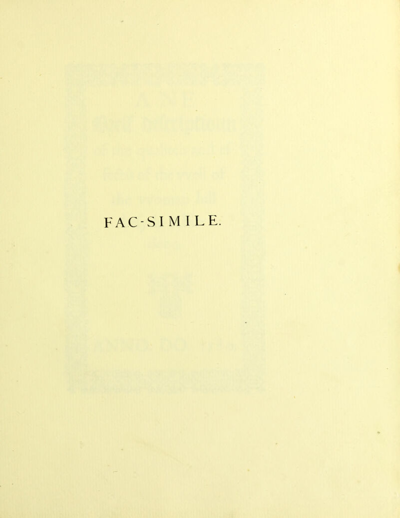 FACSIMILE.