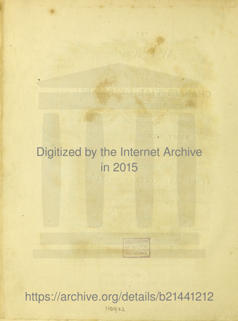 Digitized by the Internet Archive in 2015 https://archive.org/details/b21441212