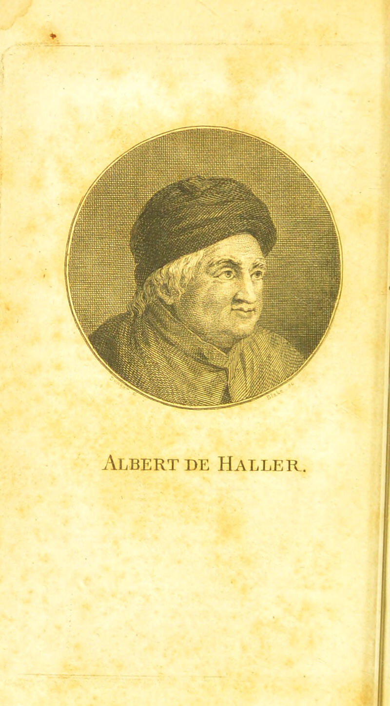 ¥ Albert be Haller.