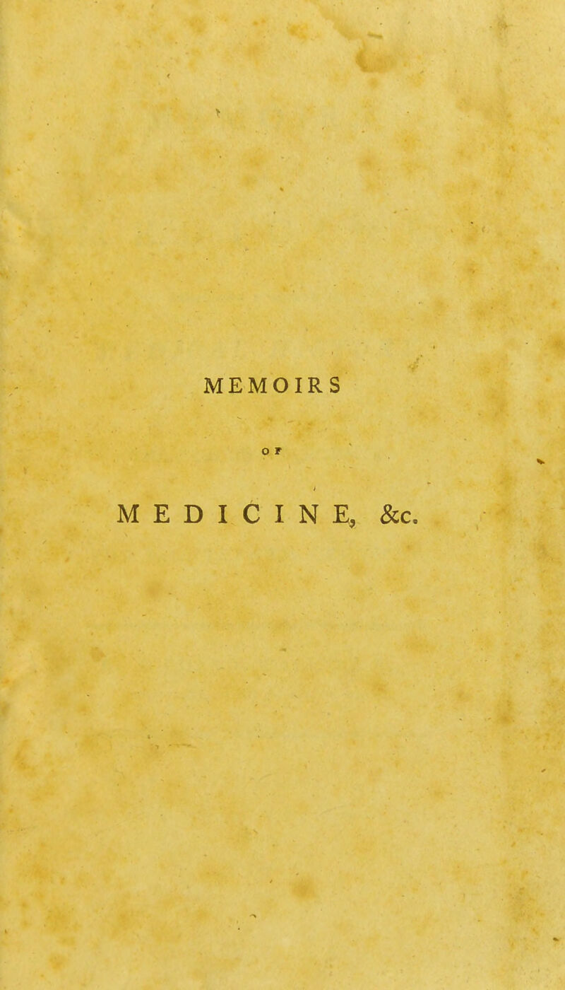 O T t MEDICINE,