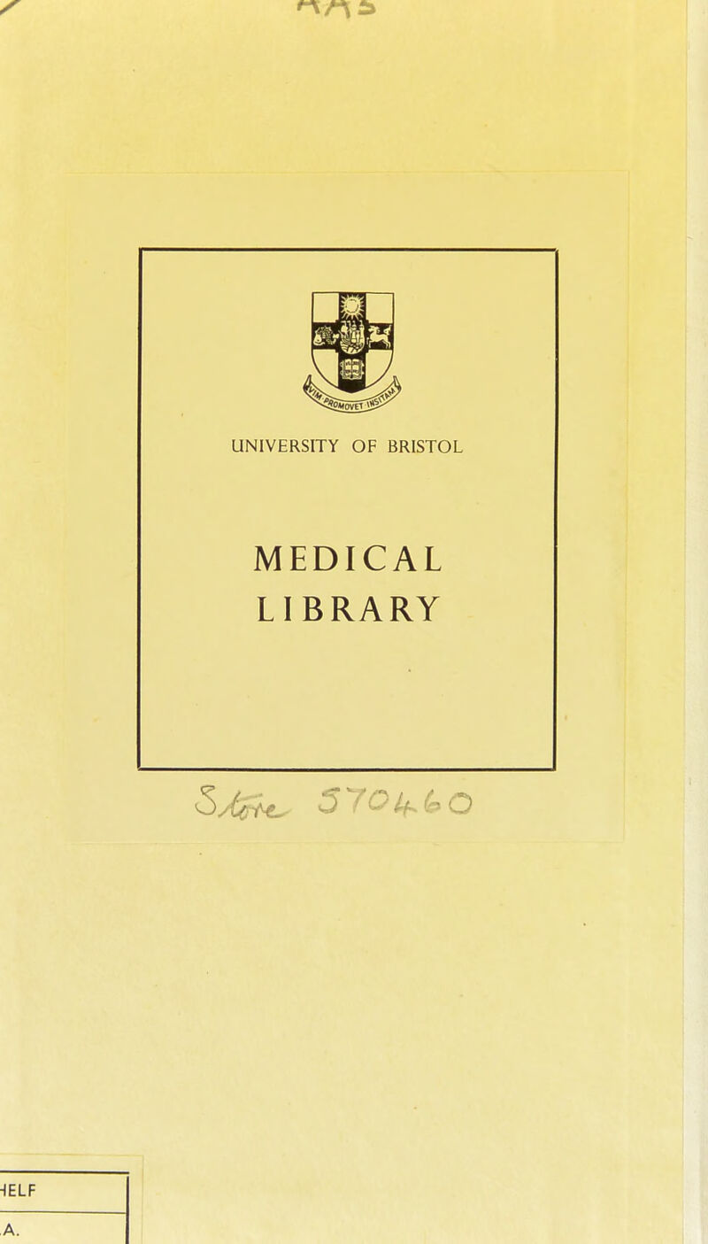 MEDICAL LIBRARY HELP A.